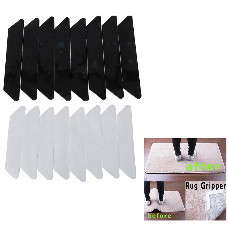 8pcs Rug Grippers Tape Anti Slip Rug Pad Gripper Stops Carpet Slipping Make Corners Flat Bathroom Renewable Grippers
8pcs Rug Grippers Tape Anti Slip Rug Pad Gripper Stops Carpet Slipping Make Corners Flat Bathroom Renewable Grippers