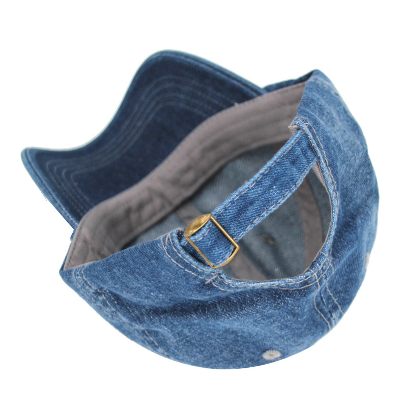 Xlamulu Solid Denim Baseball Cap Men Women Jeans Snapback Caps Casquette Plain Bone Hat Gorras Men Casual Blank Dad Male Hats CX200714