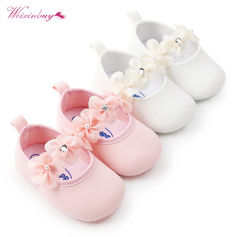 WEIXINBUY Baby Shoes Elastic Bow Cute Flowers Princess Shoes Soft Sole Non-slip Toddler Girls Spring First Walkers Shoe
WEIXINBUY Baby Shoes Elastic Bow Cute Flowers Princess Shoes Soft Sole Non-slip Toddler Girls Spring First Walkers Shoe
