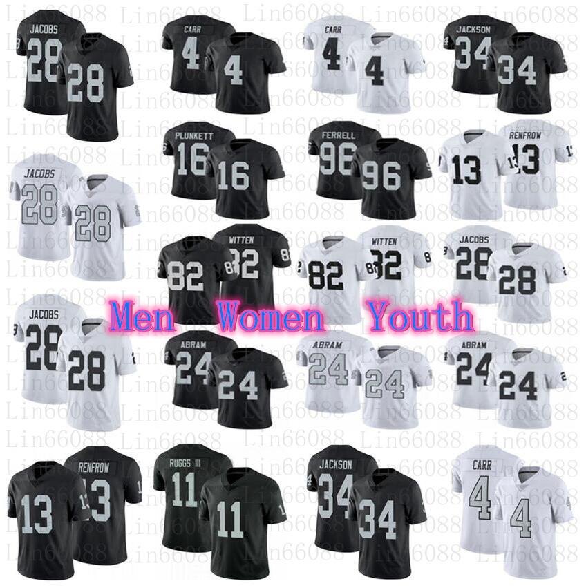 Men Women youth football 28 Josh Jacobs Crosby Bo Jackson Derek Carr Abram Clelin Ferrell WITTEN Hunter Renfrow Ruggs III Jersey, As
Men Women youth football 28 Josh Jacobs Crosby Bo Jackson Derek Carr Abram Clelin Ferrell WITTEN Hunter Renfrow Ruggs III Jersey, As