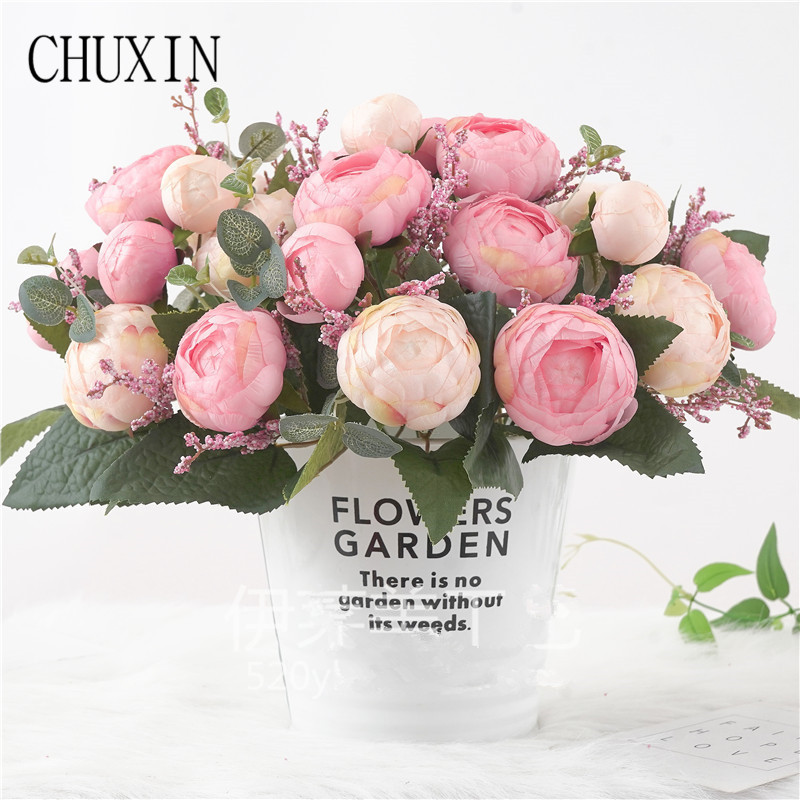 Simulation silk European big rose Home living room decoration artificial flowers Wedding scene layout Valentine's Day gift, Pink
Simulation silk European big rose Home living room decoration artificial flowers Wedding scene layout Valentine's Day gift, Pink