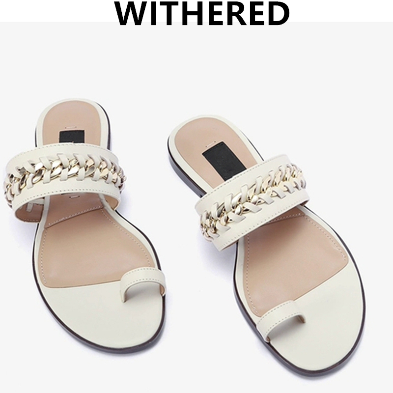 Withered ins fashion blogger england fashion casual open toe flip flops slippers women shoes woman slides shoes women flat, Picture color
Withered ins fashion blogger england fashion casual open toe flip flops slippers women shoes woman slides shoes women flat, Picture color