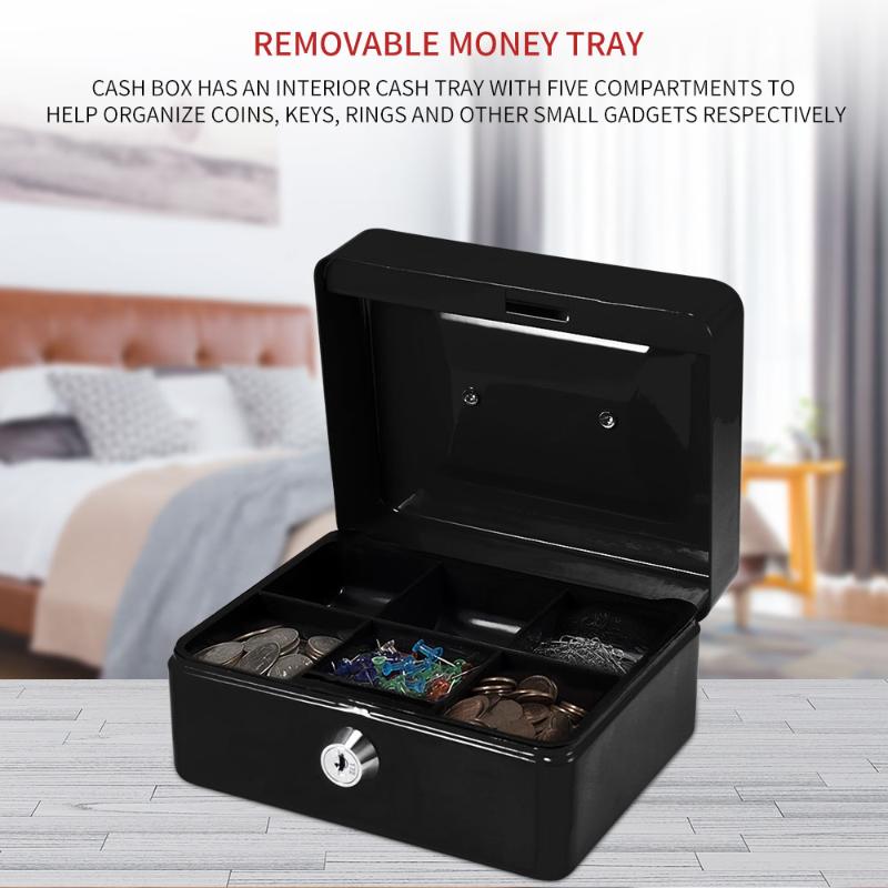 Protable Key Locker Safe Home Shop Steel Mini Money Box Security Cash box Storage Hidden Coin Money Jewellery
Protable Key Locker Safe Home Shop Steel Mini Money Box Security Cash box Storage Hidden Coin Money Jewellery