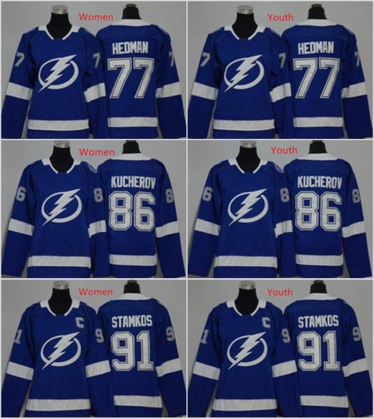 Men Women Youth Kids Tampa Bay Lightning 91 Steven Stamkos 86 Nikita Kucherov 77 Victor Hedman Blank Blue Jerseys All Stiched Hockey Jersey, As pic
Men Women Youth Kids Tampa Bay Lightning 91 Steven Stamkos 86 Nikita Kucherov 77 Victor Hedman Blank Blue Jerseys All Stiched Hockey Jersey, As pic