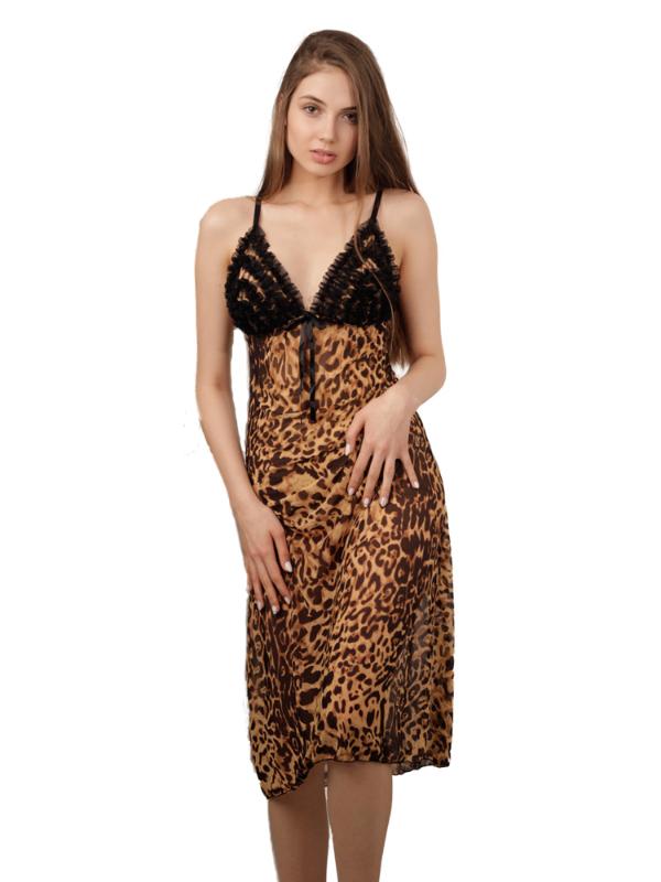 Sexy Leopard Sleepwear Mesh Nightgown Lace Trim Sleepshirts V Neck Nightdress Comfortable Nightgown Lace Pijamas for women
Sexy Leopard Sleepwear Mesh Nightgown Lace Trim Sleepshirts V Neck Nightdress Comfortable Nightgown Lace Pijamas for women