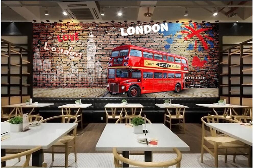 3d photo wallpaper custom any size mural Hand painted HD brick wall British red bus restaurant decor living room wallpaper for walls 3 d, Non-woven wallpaper
3d photo wallpaper custom any size mural Hand painted HD brick wall British red bus restaurant decor living room wallpaper for walls 3 d, Non-woven wallpaper