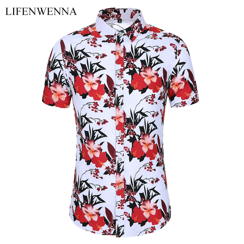Plus Size M-7XL New Summer Men's Flower Shirt Fashion Printing Short Sleeve Shirts Men 2020 Casual Beach Hawaiian Shirt Male, C7061
Plus Size M-7XL New Summer Men's Flower Shirt Fashion Printing Short Sleeve Shirts Men 2020 Casual Beach Hawaiian Shirt Male, C7061