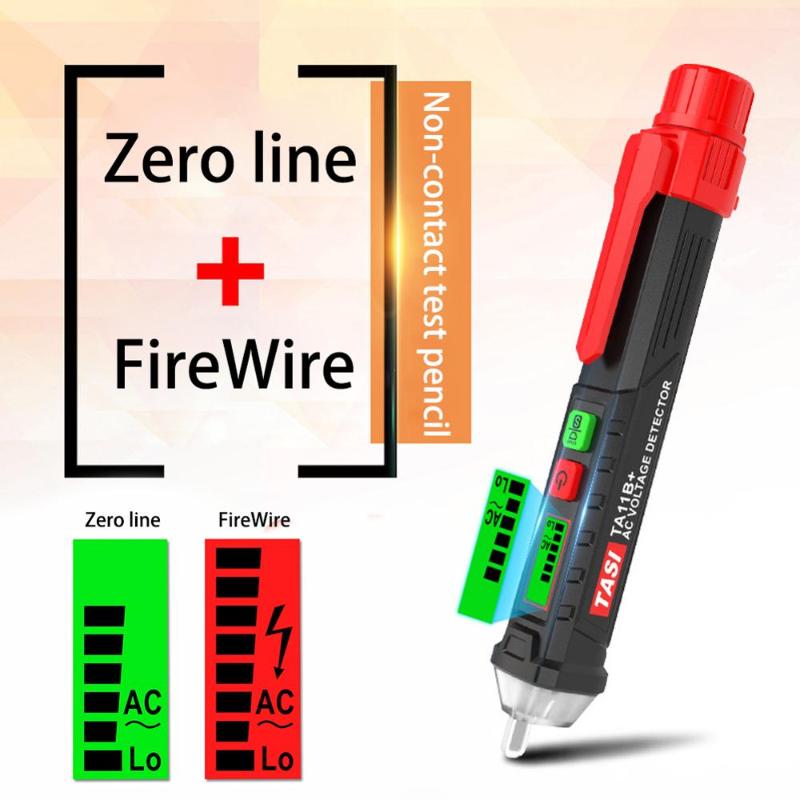 Promotion! Digital AC/DC Non-Contact Voltage Tester Compact Pen LCD Electric Test Pen Detector 12~1000V
Promotion! Digital AC/DC Non-Contact Voltage Tester Compact Pen LCD Electric Test Pen Detector 12~1000V