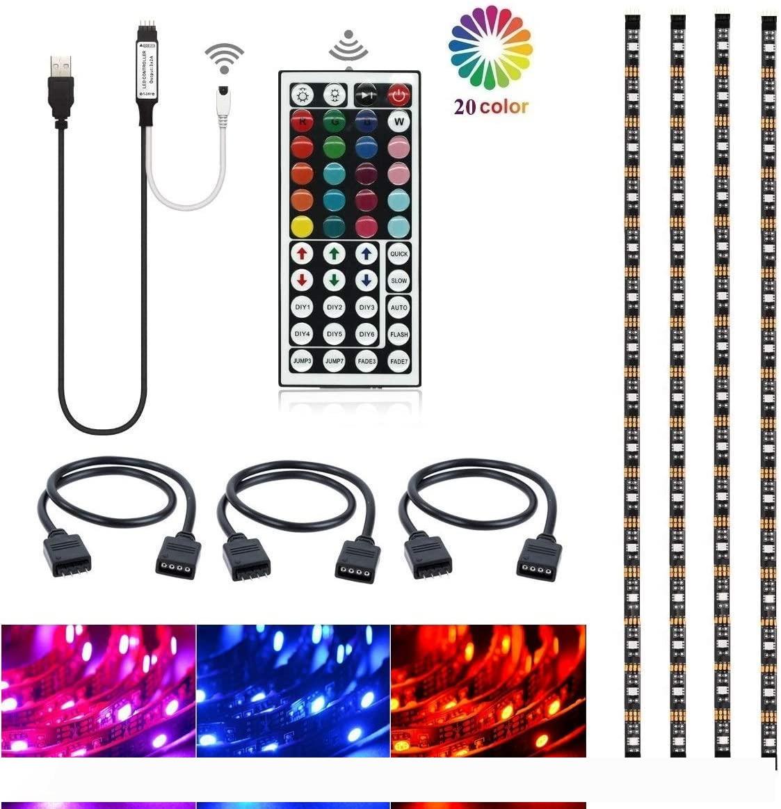 TV Backlight DC5V USB Cable RGB Flexible LED strip light SMD5050 Background Bias Lighting for HDTV TV PC Monitor Home Theater Decoration
TV Backlight DC5V USB Cable RGB Flexible LED strip light SMD5050 Background Bias Lighting for HDTV TV PC Monitor Home Theater Decoration