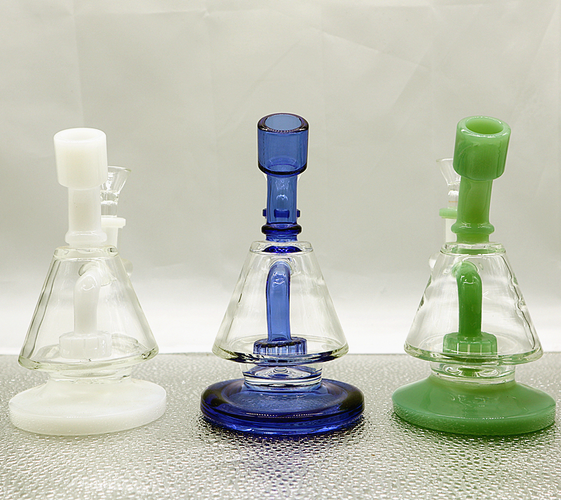 6.3"Small glass bong glass pipe beaker bongs double layer filter recycler dab rig smoking pipes glass water pipe
6.3"Small glass bong glass pipe beaker bongs double layer filter recycler dab rig smoking pipes glass water pipe