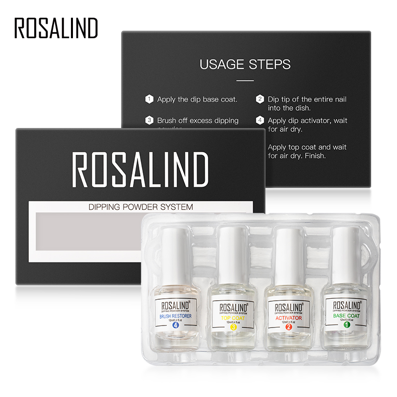 ROSALIND Nails Holographic Glitter Dip Powder Set For Nail Art Decorations All For Manicure Natural Dry Without Lamp Cure
ROSALIND Nails Holographic Glitter Dip Powder Set For Nail Art Decorations All For Manicure Natural Dry Without Lamp Cure