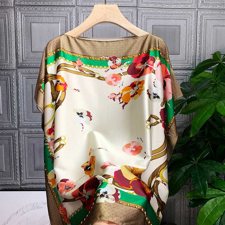New 100% silk Blouses & Shirts High quality comfortable fashionable temperament square collar printed frock 20391, See chart
New 100% silk Blouses & Shirts High quality comfortable fashionable temperament square collar printed frock 20391, See chart