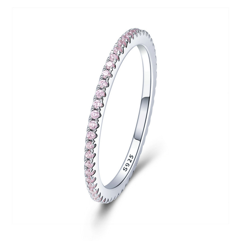 Full Pave AAA CZ Eternity Ring 925 Sterling Silver Fashion Jewelry Gift For Girl Stackable 5 Size, Black
Full Pave AAA CZ Eternity Ring 925 Sterling Silver Fashion Jewelry Gift For Girl Stackable 5 Size, Black