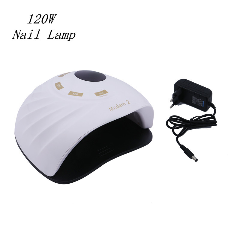 120W Nail Lamp UV LED 45 Dual Light Source Gel Nail Polish Dryer Tools Auto Sensor LCD Screen Display Manicure Tools, Modern 2
120W Nail Lamp UV LED 45 Dual Light Source Gel Nail Polish Dryer Tools Auto Sensor LCD Screen Display Manicure Tools, Modern 2