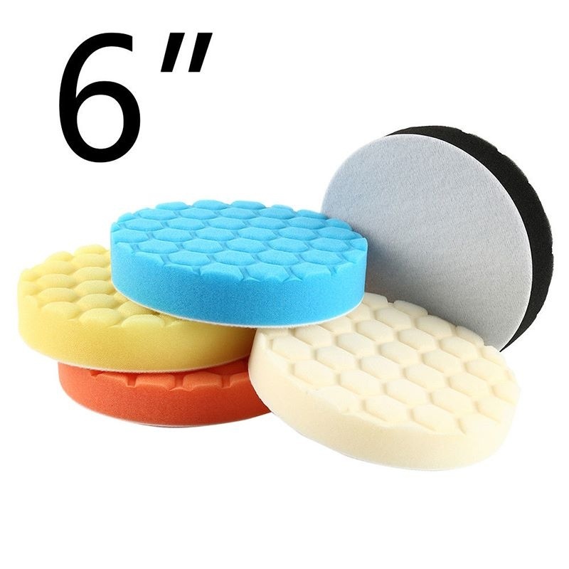 5Pcs 6 Inch Buffing Sponge Disk Polishing Pad Kit Set Hexagonal Auto Car Polished Wax Sponge Disc for Car Beauty Polisher Buffer
5Pcs 6 Inch Buffing Sponge Disk Polishing Pad Kit Set Hexagonal Auto Car Polished Wax Sponge Disc for Car Beauty Polisher Buffer