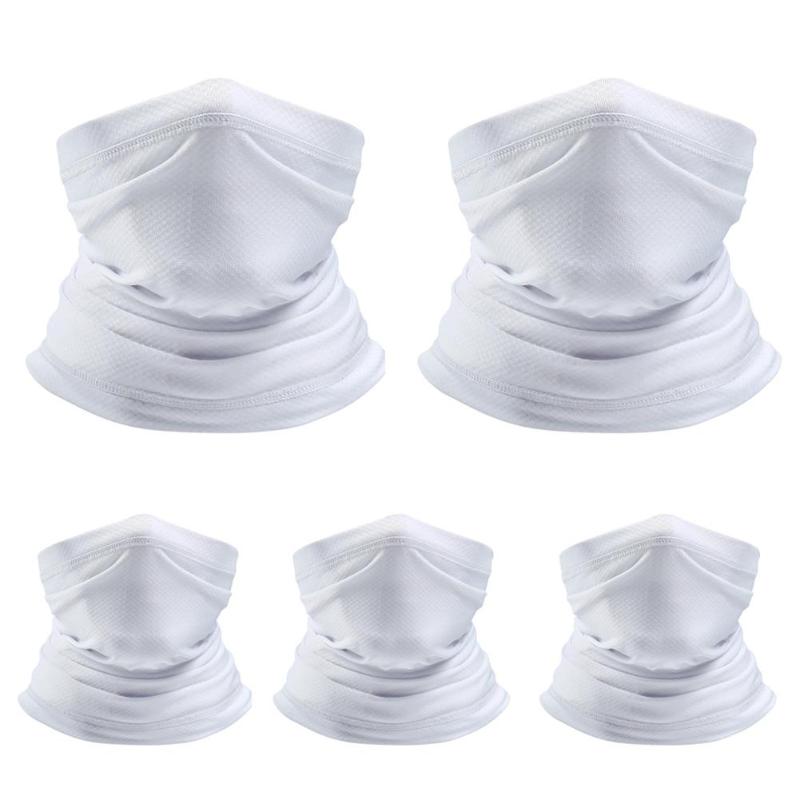 5Pcs Breathable Tube Scarves Neck Gaiter Headband Face Shield Half Lightweight Face Cover Scarf Bandana Balaclava High Quality, White
5Pcs Breathable Tube Scarves Neck Gaiter Headband Face Shield Half Lightweight Face Cover Scarf Bandana Balaclava High Quality, White