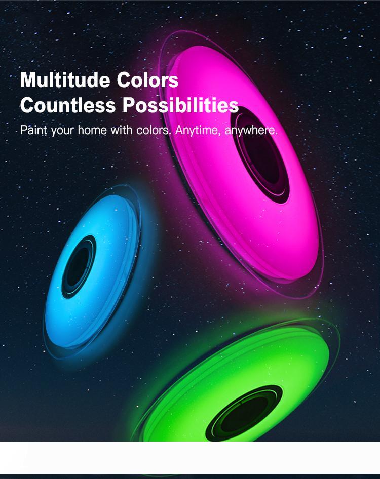 Modern LED ceiling Lights RGB Dimmable 25W 36W 52W APP Remote control Bluetooth Music light bedroom lamps Smart ceiling lamp
Modern LED ceiling Lights RGB Dimmable 25W 36W 52W APP Remote control Bluetooth Music light bedroom lamps Smart ceiling lamp