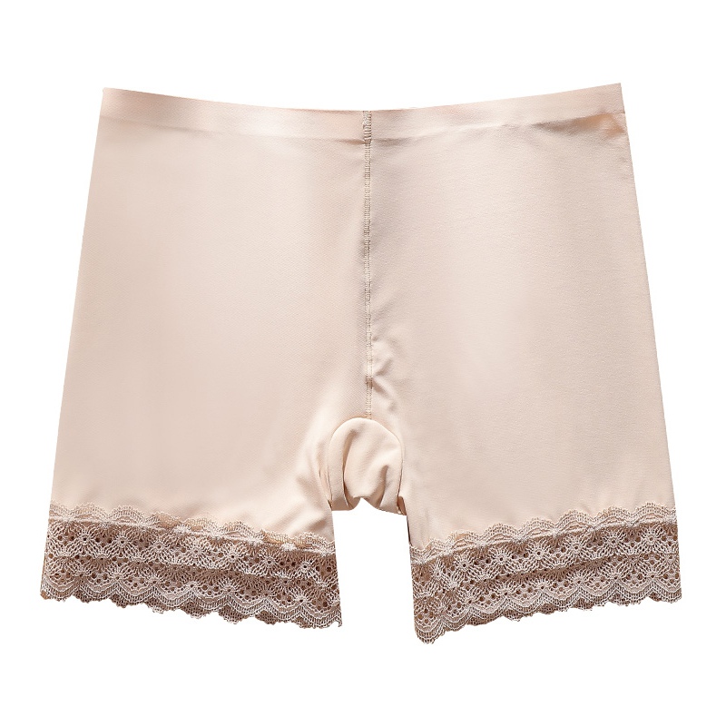 Safety Pants Soft Comfortable Nylon Cotton Material Boxer Shorts With Lace Mid Waist Breathable Stretch Panties Seamless, As picture
Safety Pants Soft Comfortable Nylon Cotton Material Boxer Shorts With Lace Mid Waist Breathable Stretch Panties Seamless, As picture