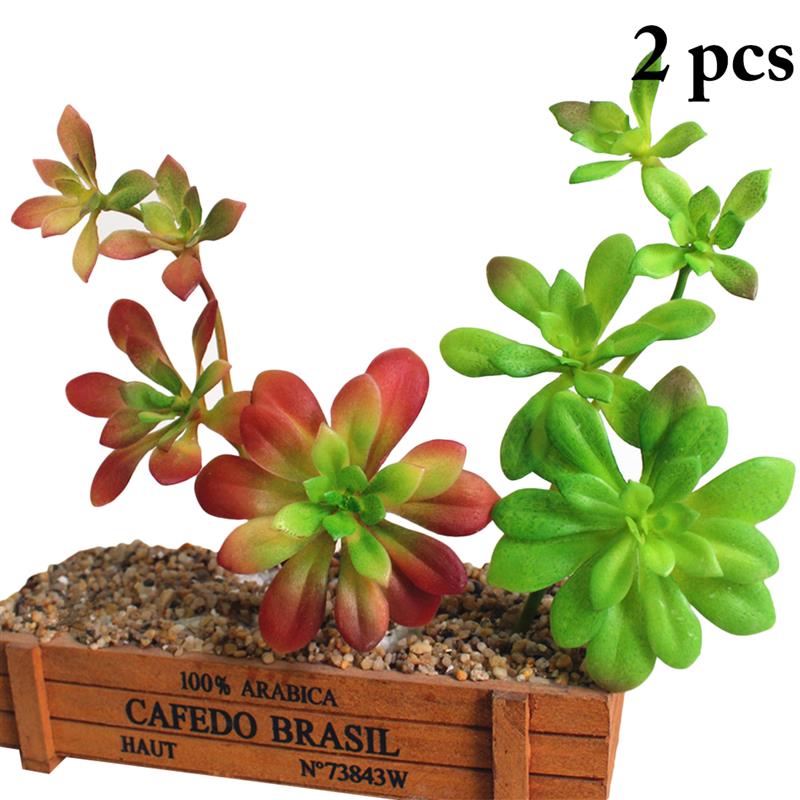 2pcs Green Flocking Artificial Succulents Plants Bonsai Desktop Fake Plants Valentine's Day Wedding Home Garden Decoration, Multi
2pcs Green Flocking Artificial Succulents Plants Bonsai Desktop Fake Plants Valentine's Day Wedding Home Garden Decoration, Multi
