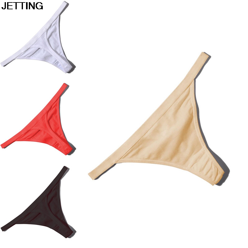Sexy Low Waist Panties Ladies' Seamless Underwear Sexy G String Thongs Panties Cotton For Women Lady Girl, Beige
Sexy Low Waist Panties Ladies' Seamless Underwear Sexy G String Thongs Panties Cotton For Women Lady Girl, Beige