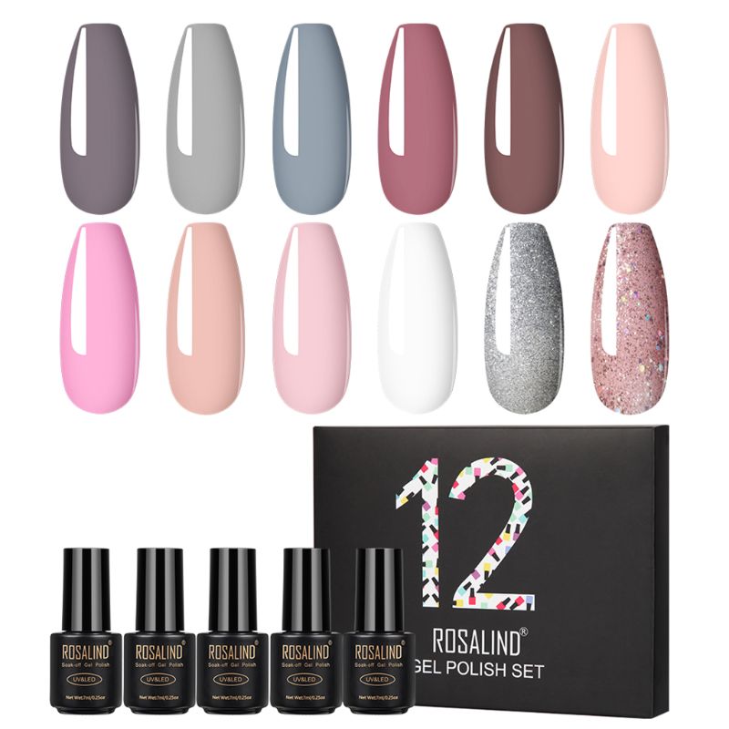 12pcs / Set Soak off UV Gel Polish Quick Building Nail Tips Sugar Colors Finger Gel Nail Kit Extension Nails Art Decoration 7ml
12pcs / Set Soak off UV Gel Polish Quick Building Nail Tips Sugar Colors Finger Gel Nail Kit Extension Nails Art Decoration 7ml
