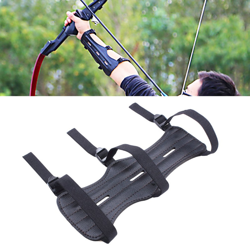 Leather Adjustable Archery Arm Guard Protection Accessory For Hunting Practice Protection Safe Strap Armband, Black
Leather Adjustable Archery Arm Guard Protection Accessory For Hunting Practice Protection Safe Strap Armband, Black
