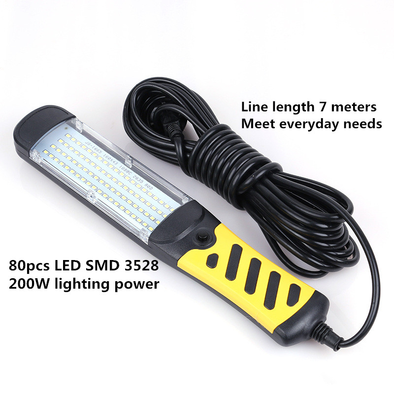 Portable Lanterns LED AC 220V Plug-in White Hand-held Work Light Car Maintenance Lighting Equipment Repair 4S Shop Market EU/AU/UK/US
Portable Lanterns LED AC 220V Plug-in White Hand-held Work Light Car Maintenance Lighting Equipment Repair 4S Shop Market EU/AU/UK/US