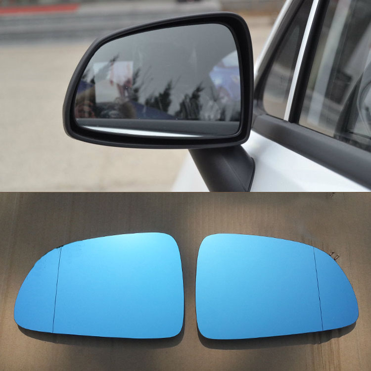 For Chevrolet Sail Car Rearview Mirror Wide Angle Hyperbola Blue Mirror Arrow LED Turning Signal Lights