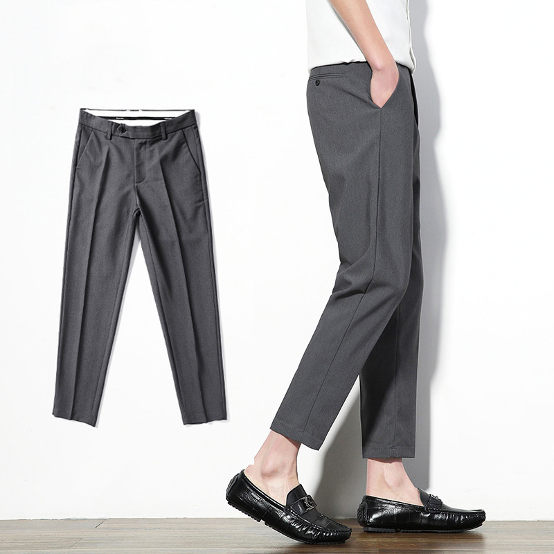 2020 Men's Formal Business Design Cotton Casual Pants Fashion Slim Fit Trousers Straight Solid Color Stretch Social Suits Pants, 6902 gray
2020 Men's Formal Business Design Cotton Casual Pants Fashion Slim Fit Trousers Straight Solid Color Stretch Social Suits Pants, 6902 gray