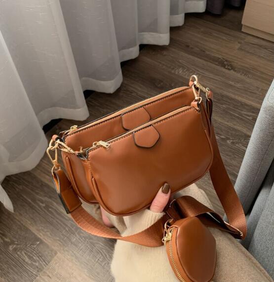 HBP 3 Piece Women Shoulder Bags Fashion Composite Bag High Quality Leather Handbags More Collocation, Grey
HBP 3 Piece Women Shoulder Bags Fashion Composite Bag High Quality Leather Handbags More Collocation, Grey