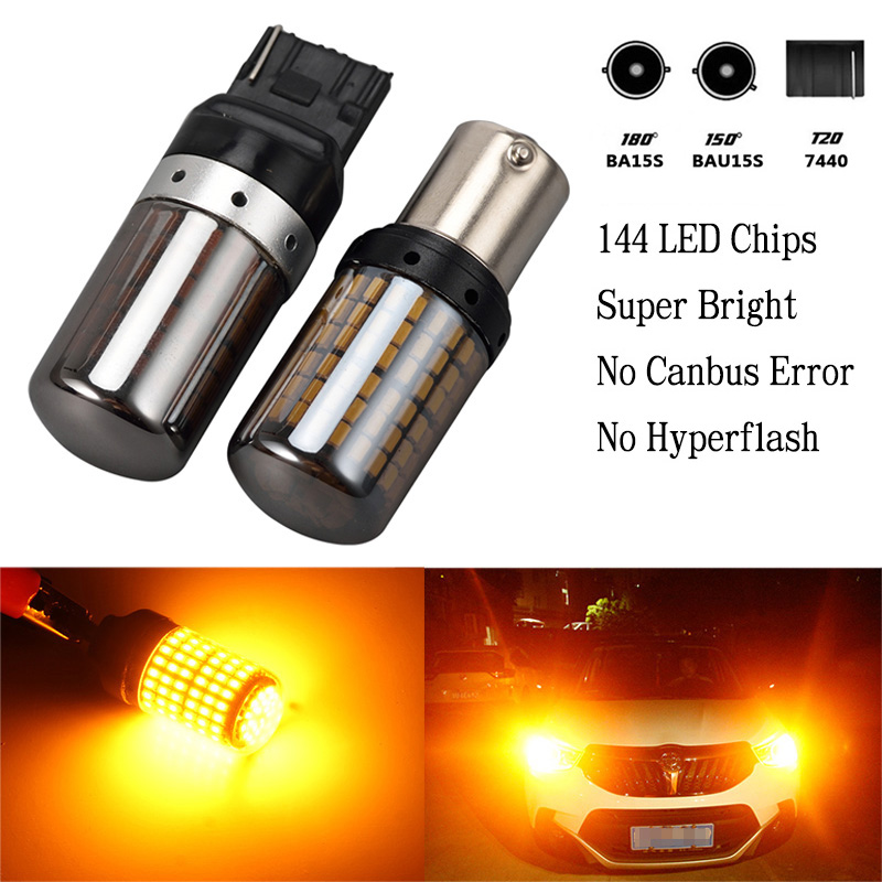AEING 2*1156 BA15S P21W/BAU15S PY21W/T20 7440 W21W LED Turn Signal Light Bulb Canbus Error free No Hyper Flash Amber 144SMD, As pic
AEING 2*1156 BA15S P21W/BAU15S PY21W/T20 7440 W21W LED Turn Signal Light Bulb Canbus Error free No Hyper Flash Amber 144SMD, As pic