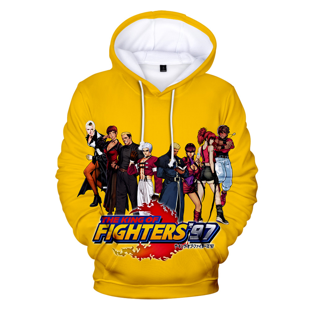 The King Of Fighters 3D Hoodies WomenMen Fashion Long Sleeve Hooded Sweatshirt 2020 Harajuku Casual Streetshirt Hoody Clothes T200422