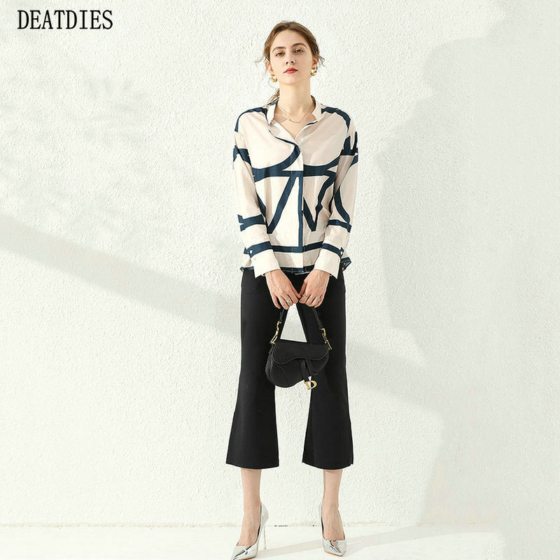 New 2020 Print Chiffon Women Blouses Fashion Long Sleeve Turn-down Collar Officewear Shirt Blouse Casual Tops Blusas Femininas, Blue
New 2020 Print Chiffon Women Blouses Fashion Long Sleeve Turn-down Collar Officewear Shirt Blouse Casual Tops Blusas Femininas, Blue