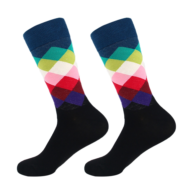 Casual Socks durable comfortable Diamond Printed Cotton Blend Dress Hosiery Footwear Accessories, 50295
Casual Socks durable comfortable Diamond Printed Cotton Blend Dress Hosiery Footwear Accessories, 50295