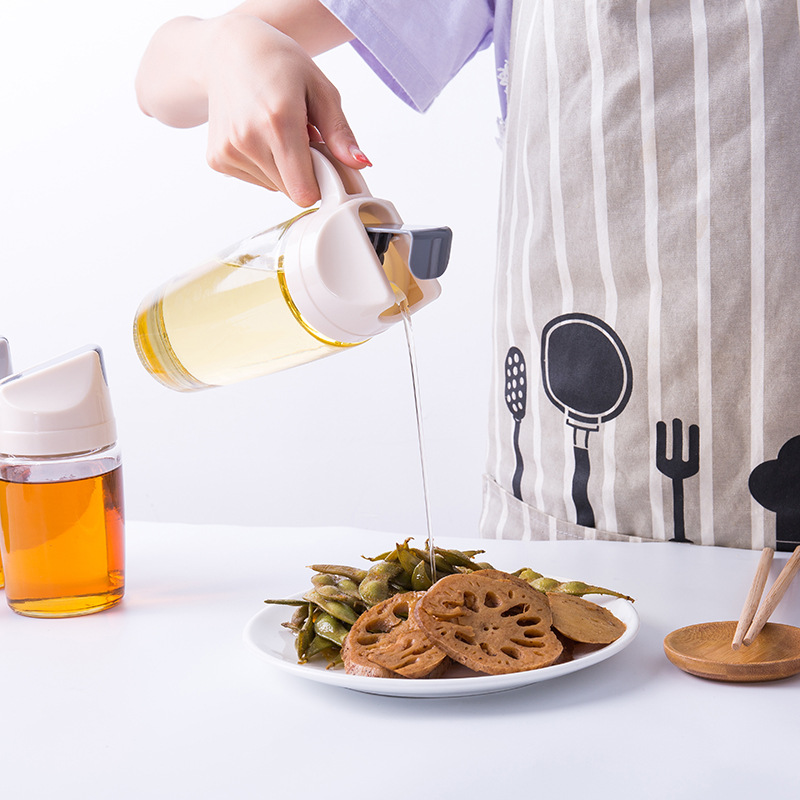 MOM'S HAND Glass Oil Bottle Container Kitchen Soy Sauce Bottle Fashion Glass Vinegar Storage
MOM'S HAND Glass Oil Bottle Container Kitchen Soy Sauce Bottle Fashion Glass Vinegar Storage