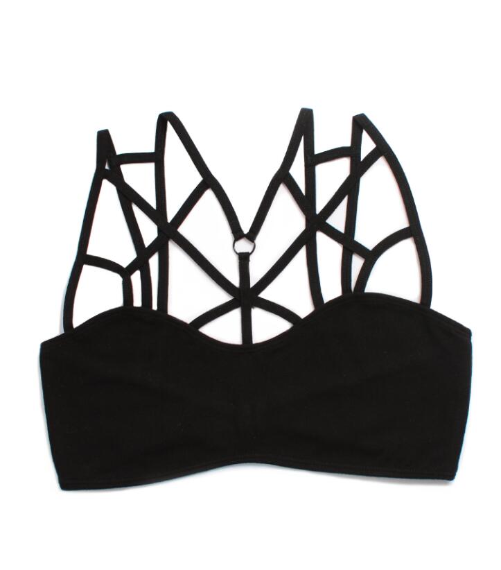 LANSHIFEI Sexy Belt Lingerie Biustonosz Bralette Wireless Bra Ropa Interior Femenina Unpadded Bralette Brasier Mujer Underwear