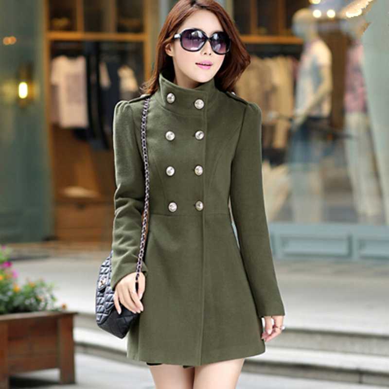 Plus Size Autumn Winter Women A -Line Skirt Coat Double Breasted Slim Medium -Long Solid Color Trench Coats Female Jackets, Blue
Plus Size Autumn Winter Women A -Line Skirt Coat Double Breasted Slim Medium -Long Solid Color Trench Coats Female Jackets, Blue
