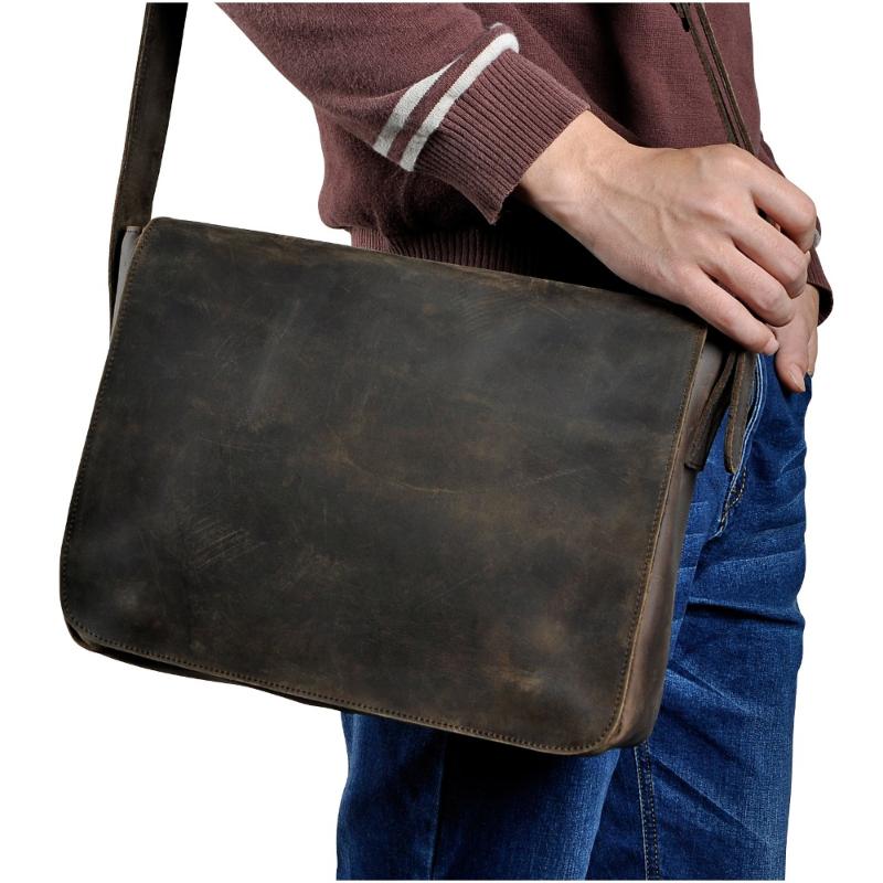 New Fashion Real Leather Male Casual Messenger bag Satchel cowhide 13" Laptop Bag Cross-body Shoulder For Men 3164, Brown
New Fashion Real Leather Male Casual Messenger bag Satchel cowhide 13" Laptop Bag Cross-body Shoulder For Men 3164, Brown
