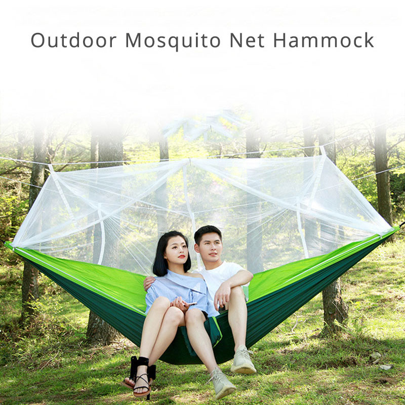 Camping Mosquito Net Hammock Ultralight Portable Parachute Outdoor Hanging Bed Anti-mosquito Hunting Sleeping Swing Camping Tent
Camping Mosquito Net Hammock Ultralight Portable Parachute Outdoor Hanging Bed Anti-mosquito Hunting Sleeping Swing Camping Tent
