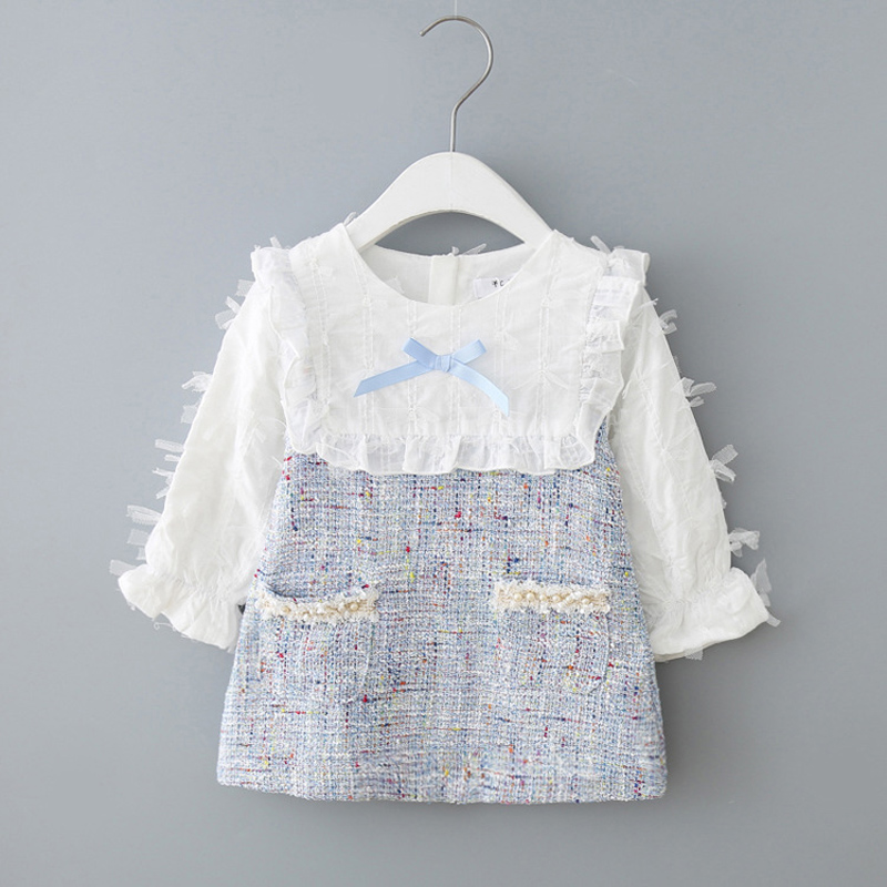 Baby Long Sleeve Dress for Newborn Baby Girls Clothes Fashion Design Birthday Party Princess Dresses Dress 6 9 12 18 24 M, Blue
Baby Long Sleeve Dress for Newborn Baby Girls Clothes Fashion Design Birthday Party Princess Dresses Dress 6 9 12 18 24 M, Blue