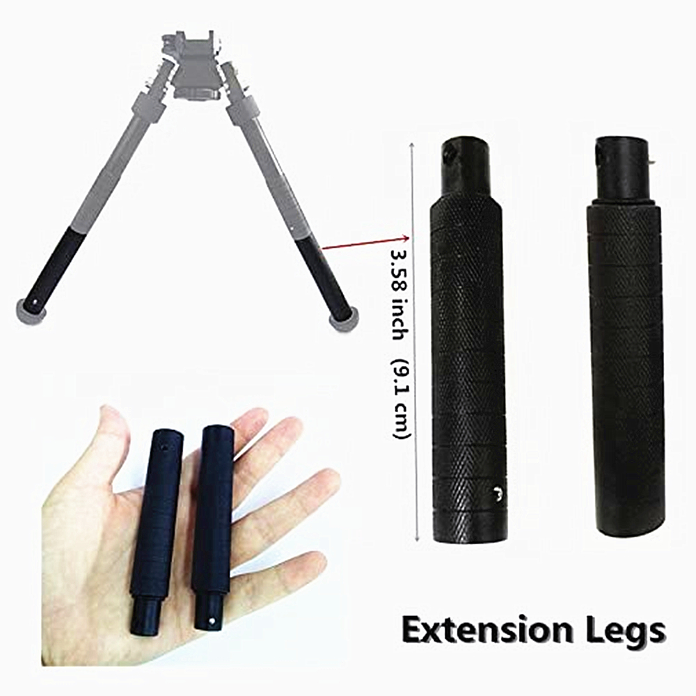 6.5" Inch to 9" Inch Tactical Bipod Adjustable Extension Quick Detach Picatinny Mount Hunting with Spikes/Extension Legs V8-Legs-Black
6.5" Inch to 9" Inch Tactical Bipod Adjustable Extension Quick Detach Picatinny Mount Hunting with Spikes/Extension Legs V8-Legs-Black