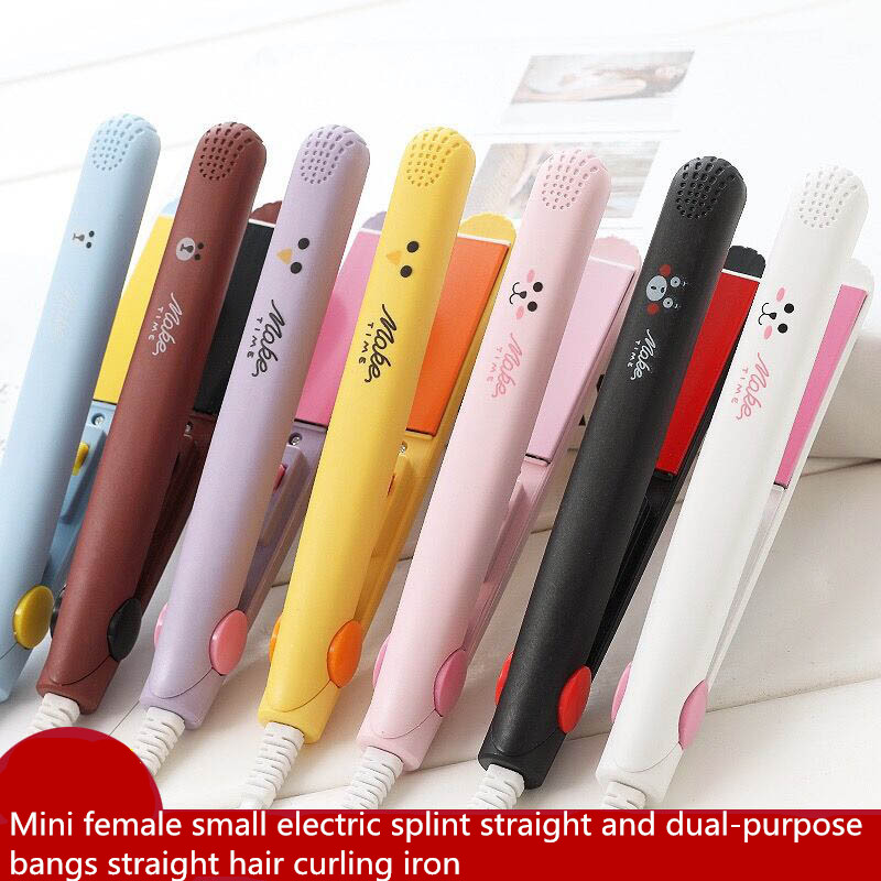 Hair Straightener Electric 2 in 1 curler Curling rod hair straightener student mini female small electric splint straight and dual-use bangs
Hair Straightener Electric 2 in 1 curler Curling rod hair straightener student mini female small electric splint straight and dual-use bangs