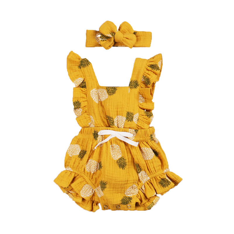 New 4 Colors Summer Newborn Kid Baby Girl Clothes Ruffle Print Romper Jumpsuit Headband 2Pcs Outfits, Pink
New 4 Colors Summer Newborn Kid Baby Girl Clothes Ruffle Print Romper Jumpsuit Headband 2Pcs Outfits, Pink
