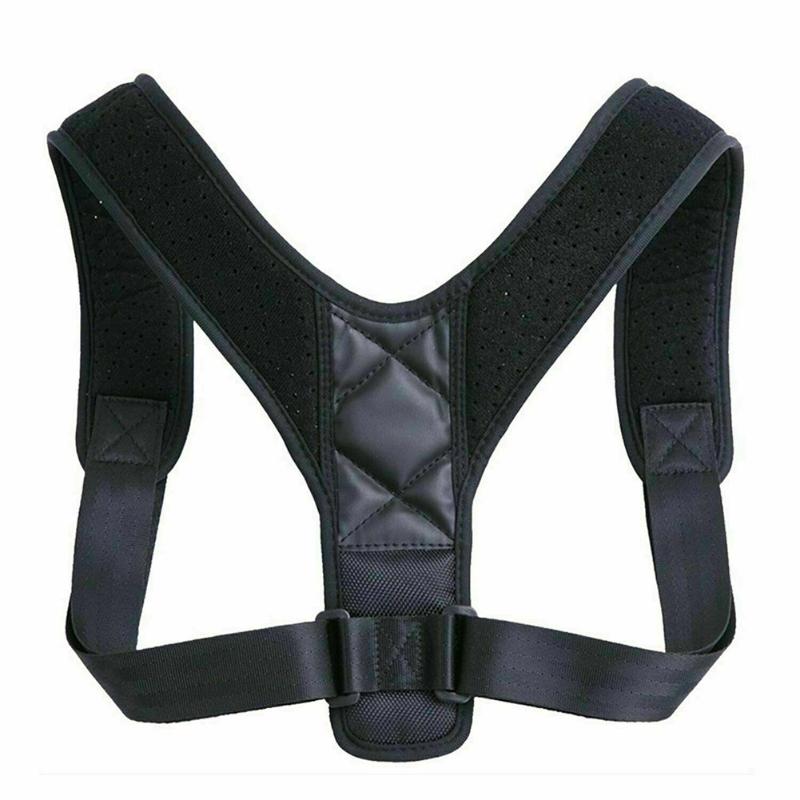 Men Women Wellness Adjustable Belt Ergonomic Lumbar Back Support Body Brace Posture Corrector Stretchable Shoulder Office Soft, Black
Men Women Wellness Adjustable Belt Ergonomic Lumbar Back Support Body Brace Posture Corrector Stretchable Shoulder Office Soft, Black