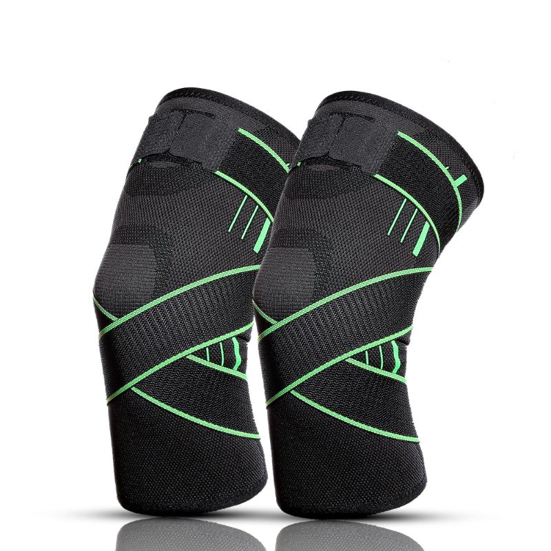 Elastic Knee pad Bandage Pressurized Breathable Knee Support Protector For Fitness Sport Running Arthritis Muscle Joint Brace, Green
Elastic Knee pad Bandage Pressurized Breathable Knee Support Protector For Fitness Sport Running Arthritis Muscle Joint Brace, Green