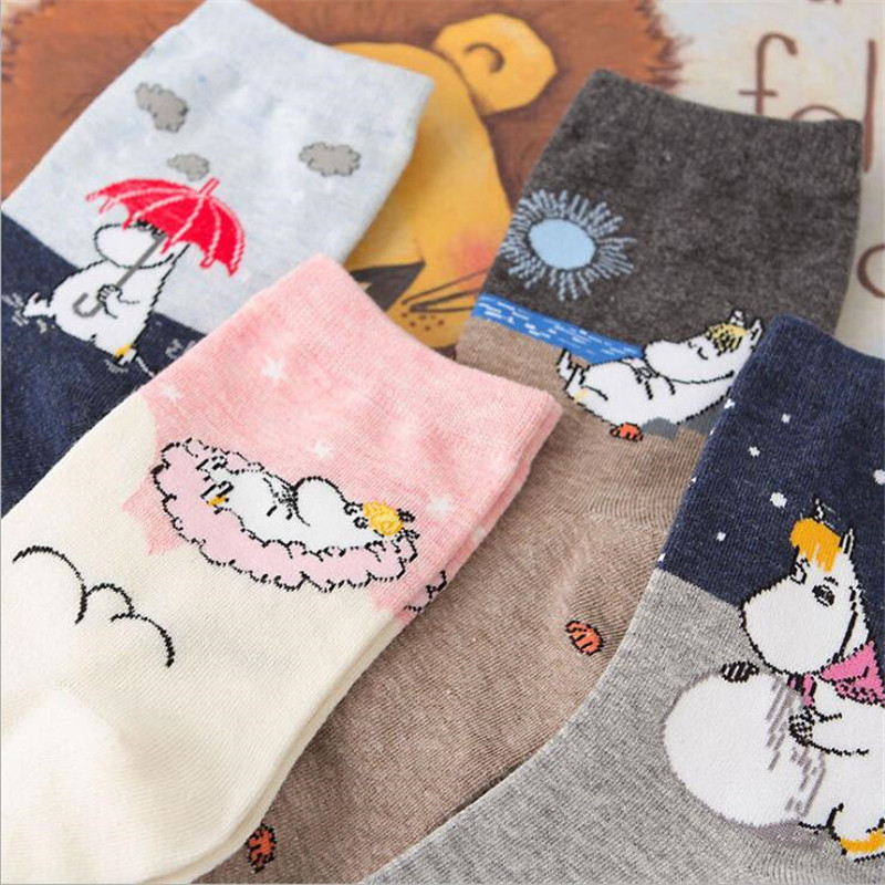 New Cartoon Animal Cute Socks Harajuku Funny Socks Short Cortas De Mujer Spring Summer Moomin For Girl Warm Short Meias
New Cartoon Animal Cute Socks Harajuku Funny Socks Short Cortas De Mujer Spring Summer Moomin For Girl Warm Short Meias