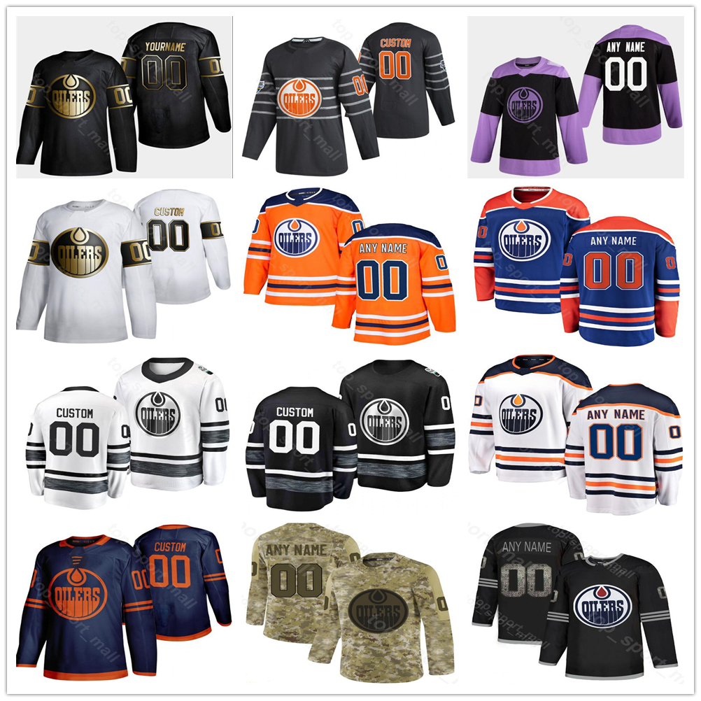 Edmonton Oilers Jerseys Mens Women Kid Alex Chiasson Jari Kurri Mike Smith Ethan Bear Caleb Jones Tyler Benson Kassian Hockey Custom Jerseys от DHgate WW