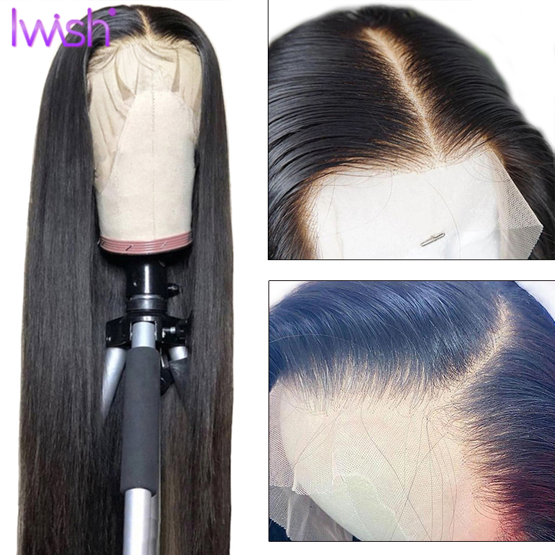 13x6 Straight Lace Front Human Hair Wigs 30 Inch 4x4 Closure Wigs Remy Brazilian Straight Transparent Lace Frontal Wig, Black
13x6 Straight Lace Front Human Hair Wigs 30 Inch 4x4 Closure Wigs Remy Brazilian Straight Transparent Lace Frontal Wig, Black