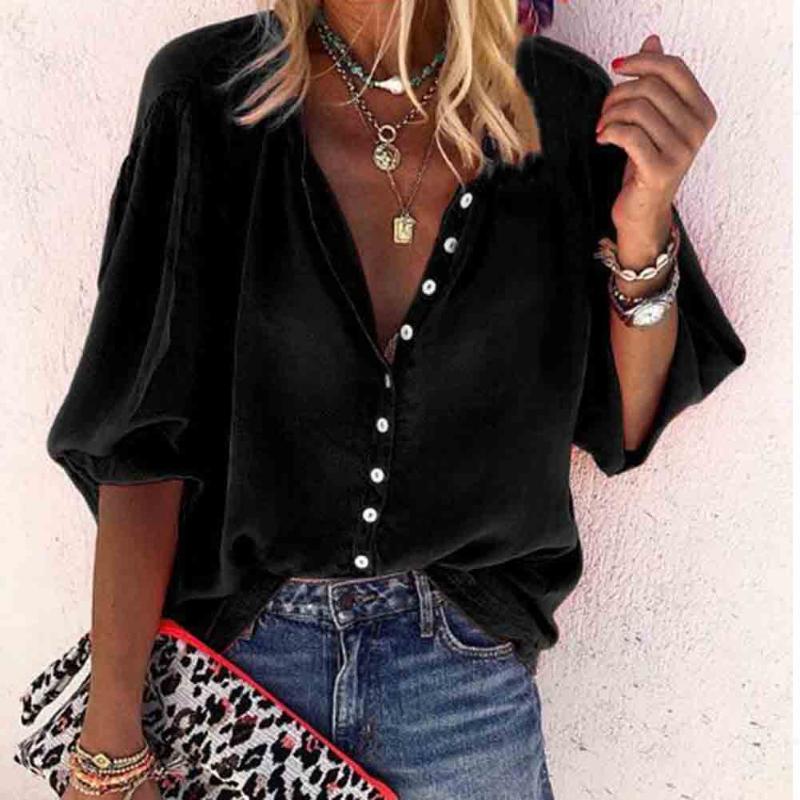 2020 Spring Autumn Women Blouses Button Befree Boho Ruffles Long Full Sleeve Casual Chiffon Big Large Pluse Sizes Tops Shirts, Black
2020 Spring Autumn Women Blouses Button Befree Boho Ruffles Long Full Sleeve Casual Chiffon Big Large Pluse Sizes Tops Shirts, Black