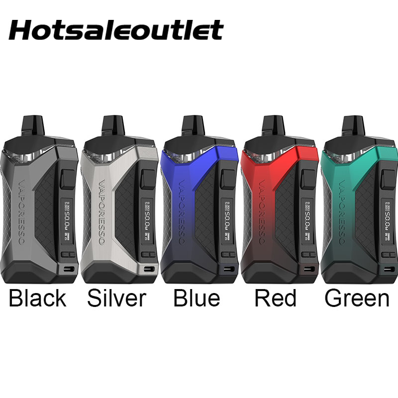 Vaporesso XIRON Pod Kit Built-in 1500mah Battery and 5.5ml Visible Pod with GTX Mesh Coils 100% Original
Vaporesso XIRON Pod Kit Built-in 1500mah Battery and 5.5ml Visible Pod with GTX Mesh Coils 100% Original
